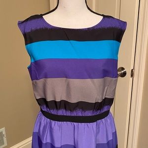LOFT Multi-Colored Dress